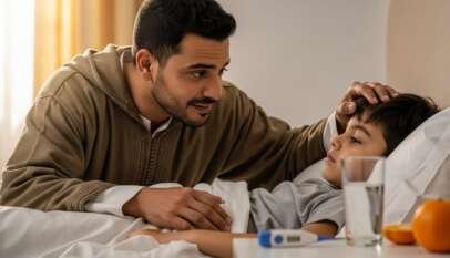 أسباب وعلاج الحمى عند الأطفال