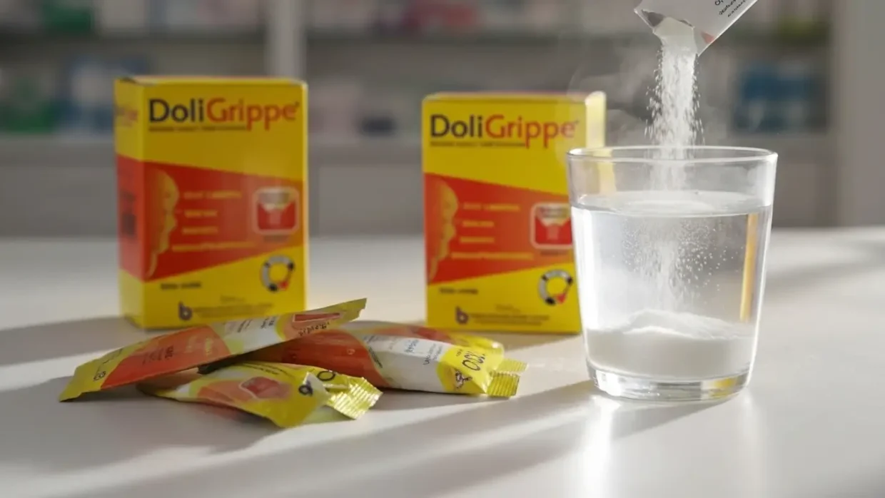 دواعي استعمال دولي غريب (doli grippe)