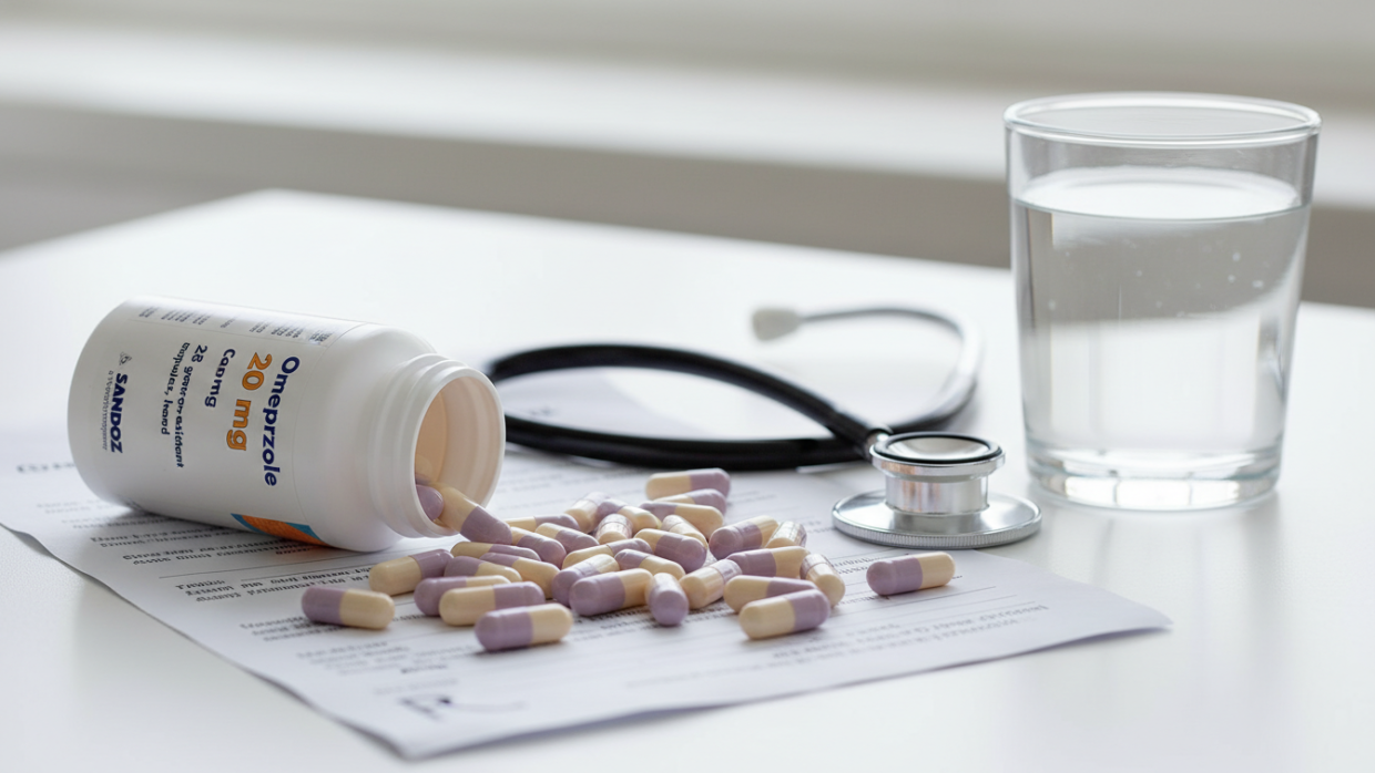 دواعي الاستعمال أوميبرازول (omeprazole)