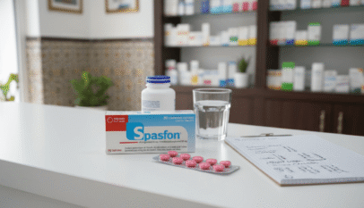 دواعي الاستعمال سباسفون (spasfon) (1)
