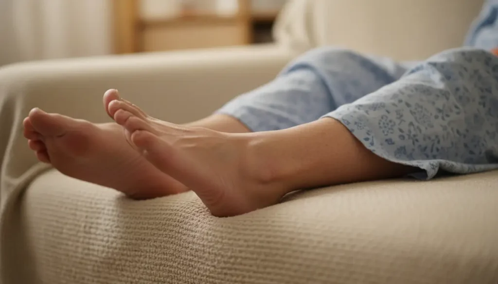 تورم القدمين والكاحلين بسبب احتباس السوائل والوذمة